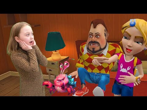 Видео: Обновление уровня на МАРСЕ DARK RIDDLE 2! Узнали тайны Соседа!