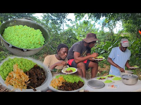 Видео: Насыщенный ямайский рис пилау в кокосовом соке с коричневой тушеной курицей | Проблема на кухне 😂🌎🇯🇲