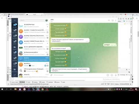 Видео: Как добавить кнопки в телеграмм бота на Java