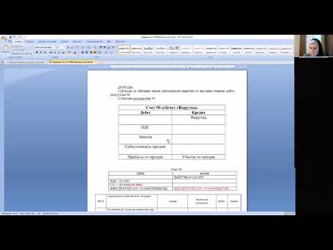Видео: Учёт реализации и финансовых результатов