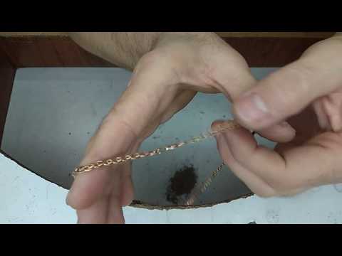 Видео: #goldenartjeweler Концевик и карабин Золотой цепочки ремонтирую.®️