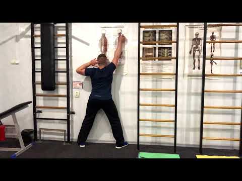 Видео: Приседания у стены: напряжение глубоких мышц спины и техника для реабилитации