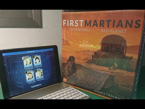 Видео: First Martians [3] Правила игры "Первые Марсиане" и подготовка к лэтсплею