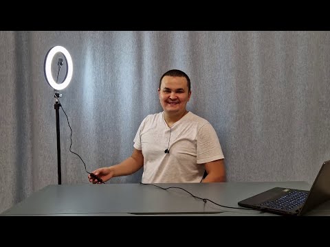 Видео: Кольцевая лампа RGB LED Soft Ring Light MJ26