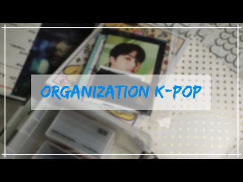 Видео: организация k-pop 💟 binder organization