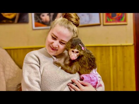 Видео: ЭТО НАДО ВИДЕТЬ, как мы делаем из Анфисы НАСТОЯЩУЮ КРАСОТКУ!))