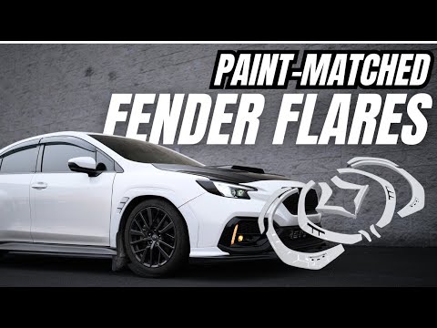 Видео: 22-25 VB WRX УСТАНОВЛЕНЫ РАСШИРИТЕЛИ КРЫЛЬЕВ В СООТВЕТСТВИИ С КРАСКОЙ