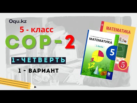 Видео: СОР - 2 | 5 класс математика | 1 -  четверть | 1 - вариант | 2025