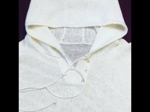 Видео: Машинное вязание,мужская футболка