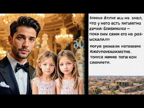 Видео: Богач даже не знал, что у него есть пятилетние дочки-близняшки — пока они сами его не разыскали.