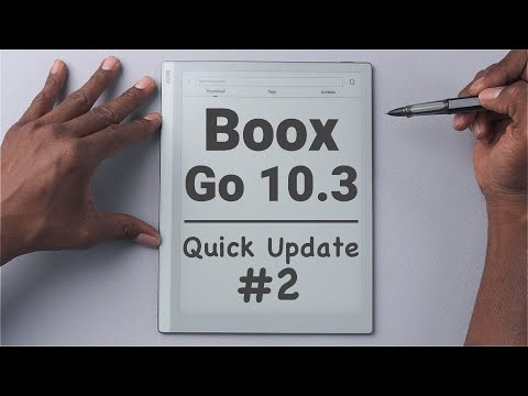 Видео: Boox Go 10.3: заголовки, звезды, ключевые слова