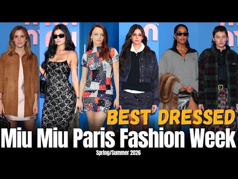 Видео: ТОП-8 ЛУЧШИХ НАРОДОВ ЗВЕЗД НА НЕДЕЛЕ МОДЫ В ПАРИЖЕ 2025 MIU MIU! (SS26)