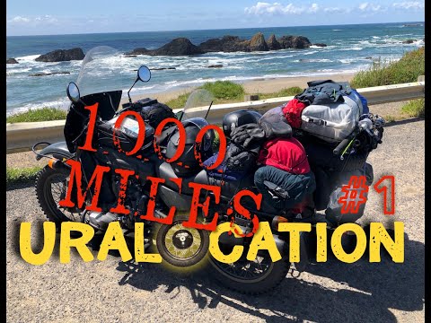 Видео: Урал в США. #1. Мотопутешествие. Побережье Орегона. Дилерство.