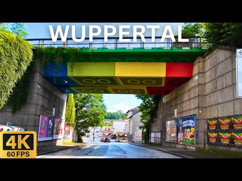 Видео: Автотур 4K: Вупперталь Германия 🇩🇪 | Городские Путешествия