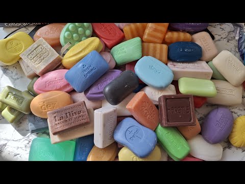 Видео: ASMR Soap Opening Haul | Unpacking Soap | Satisfying Video |No Talking | Распаковка мыла | ASMR SOAP