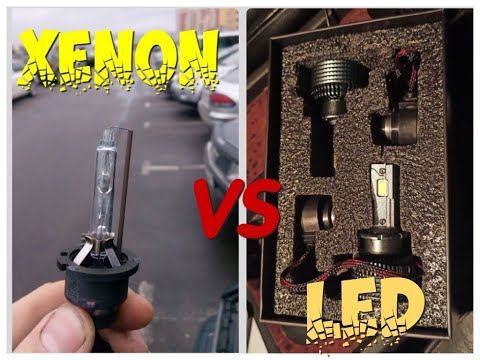 Видео: Led лампы вместо ксенона