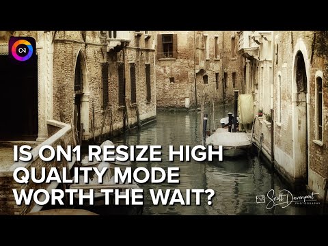 Видео: Стандартное и высокое качество в ON1 Resize 2026: стоит ли ожидание того?