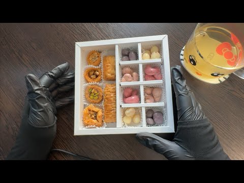 Видео: АСМР разговоры шёпотом и чаепитие со сладостями