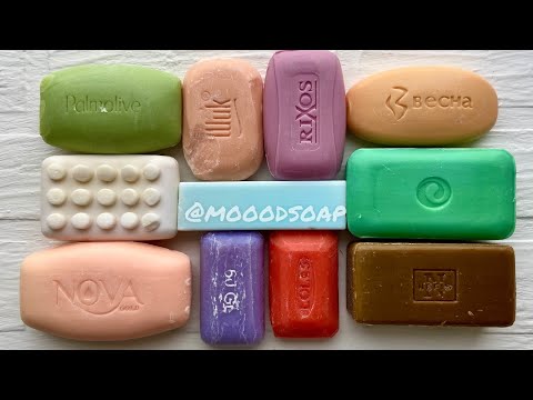 Видео: ASMR|Cutting soap|Carving soap|АСМР|Резка мыла *no talking*