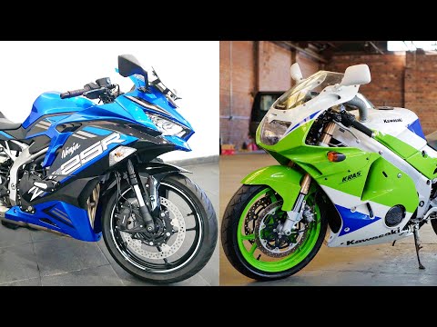 Видео: 💚 Kawasaki ZXR 250 (1991) vs Kawasaki ZX-25R (2022) - Кто же из них Злее 😈 !