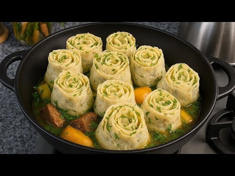 Видео: Простой рецепт рулетиков из лаваша!