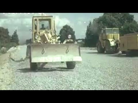 Видео: Часть 2. Советские дорожно-строительные машины. 1985 #Хроника СССР