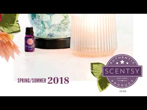 Видео: Серия обзоров каталога Scentsy: весна/лето 2018