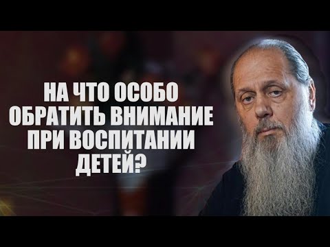 Видео: На что особо обратить внимание при воспитании детей?