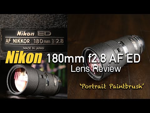 Видео: Обзор объектива Nikon 180mm f/2.8 AF ED / примеры изображений / Портретный объектив / Мой официал...