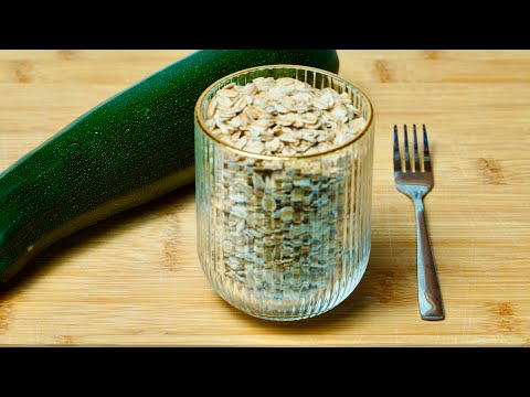 Видео: КАБАЧОК И СТАКАН ОВСЯНКИ! Я ГОТОВЛЮ ИХ ТАК ПРОСТО! Они такие вкусные, что ешь хоть каждый день