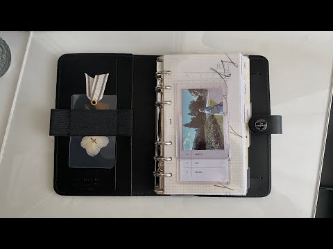 Видео: Filofax Personal: новые принципы, распаковка наполнения, рутины