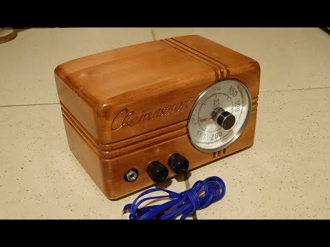 Видео: Детекторный, высококачественный, двухконтурный. (Double-contour crystal  radio)