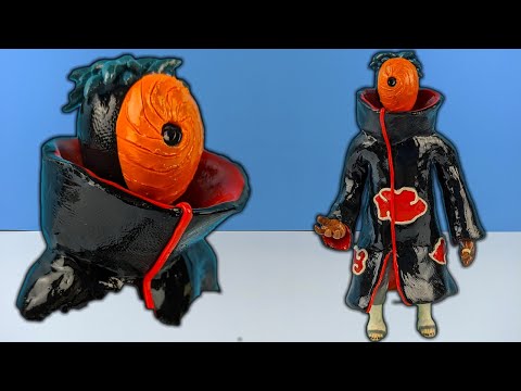 Видео: Лепим Тоби (Обито Учиха) из аниме Наруто