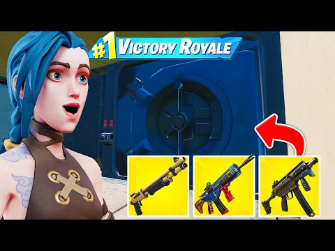 Видео: FORTNITE, НО МОГА ДА ИГРАЯ *САМО* С ОРЪЖИЯ ОТ СЕЙФОВЕТЕ?!