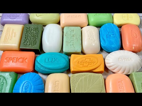 Видео: ASMR soap cutting 🧡 Резка мыла АСМР