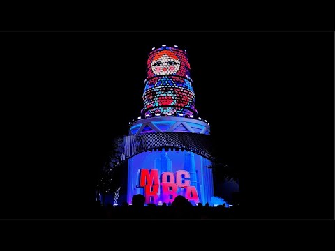 Видео: Матрешка в Зарядье, парящий мост. Сердце Москвы.
