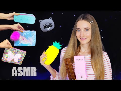 Видео: АСМР Магазин ТРИГГЕРОВ | Подберу для тебя МУРАШЕЧЫЙ пенал  | ASMR TRIGGERS Back To School