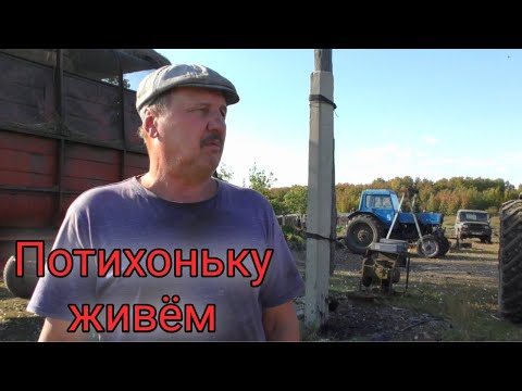 Видео: На зиму дорогу заметает,и живём потихоньку.Нас три семьи в заброшенном селе.