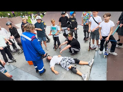 Видео: Эти Скейт-Парки УБ*ВАЮТ - Самый ОПАСНЫЙ скейт-парк Города!