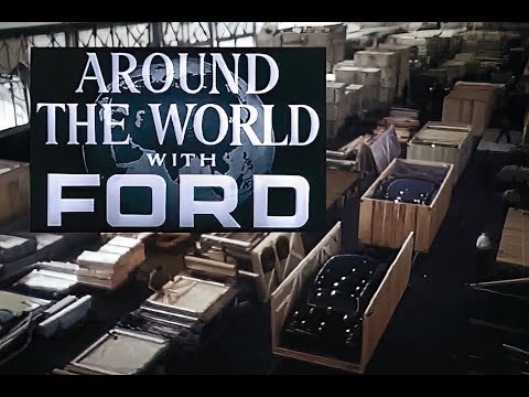 Видео: Фильм компании Ford Motor Company 1948 года, в котором показаны все крупные производственные и сб...