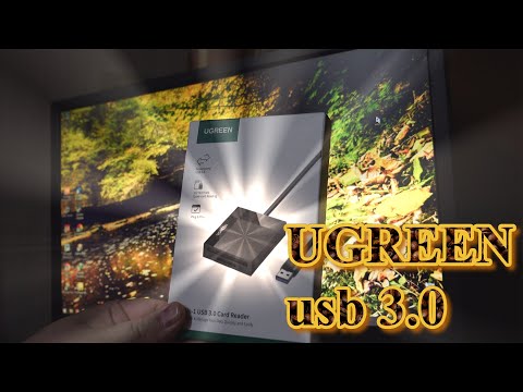 Видео: UGREEN 4 IN 1 USB 3.0 картридер распаковка обзор тесты