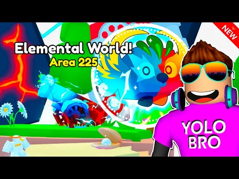 Видео: ВСЕ СЕКРЕТЫ *ELEMENTAL WORLD* В PET SIMULATOR 99 В РОБЛОКС! ROBLOX