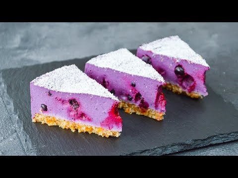 Видео: Постный (ВЕГАНСКИЙ) ягодный ЧИЗКЕЙК ☆ Vegan berry CHEESECAKE