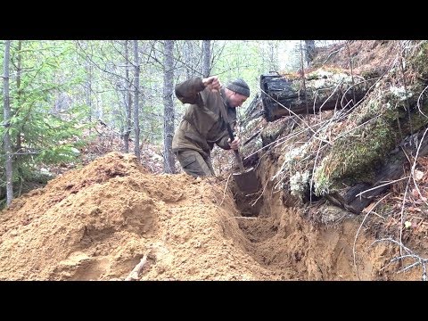 Видео: С лесу УАЗ выезжал опять на "брюхе". Богатый находками карьер!