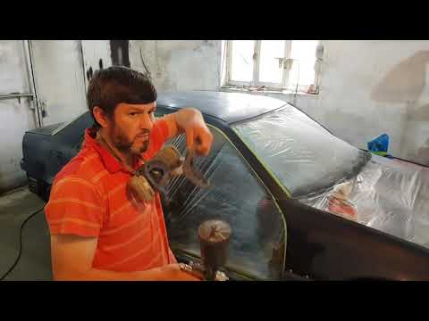 Видео: Полная покраска MERCEDES BENZ. C. class