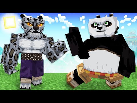 Видео: КУНГ-ФУ ПАНДА В МАЙНКРАФТ