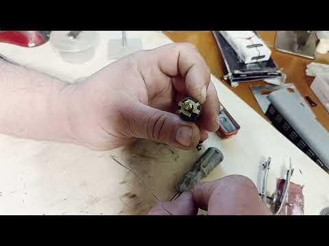 Видео: интересный случай . реанимация моторчика локомотива.N. модель локомотива BR 119