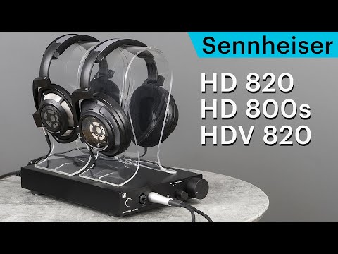 Видео: Наушники Sennheiser 800-й серии и ЦАП-усилитель HDV 820. Когда нужен звук топ-класса