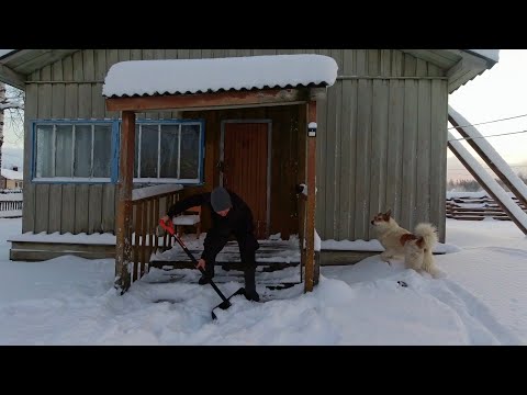 Видео: ВЕРНУЛСЯ В ДЕРЕВЕНСКИЙ ДОМ ЧЕРЕЗ МЕСЯЦ И ОБАЛДЕЛ. НОВАЯ БАНЯ ИЗ СУХАРНИКА. ПРОБИВАЮСЬ В СТАРЫЙ ДОМ.