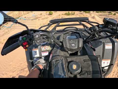 Видео: Квадроцикл cfmoto 400L Goes подъём на цирк на косозене